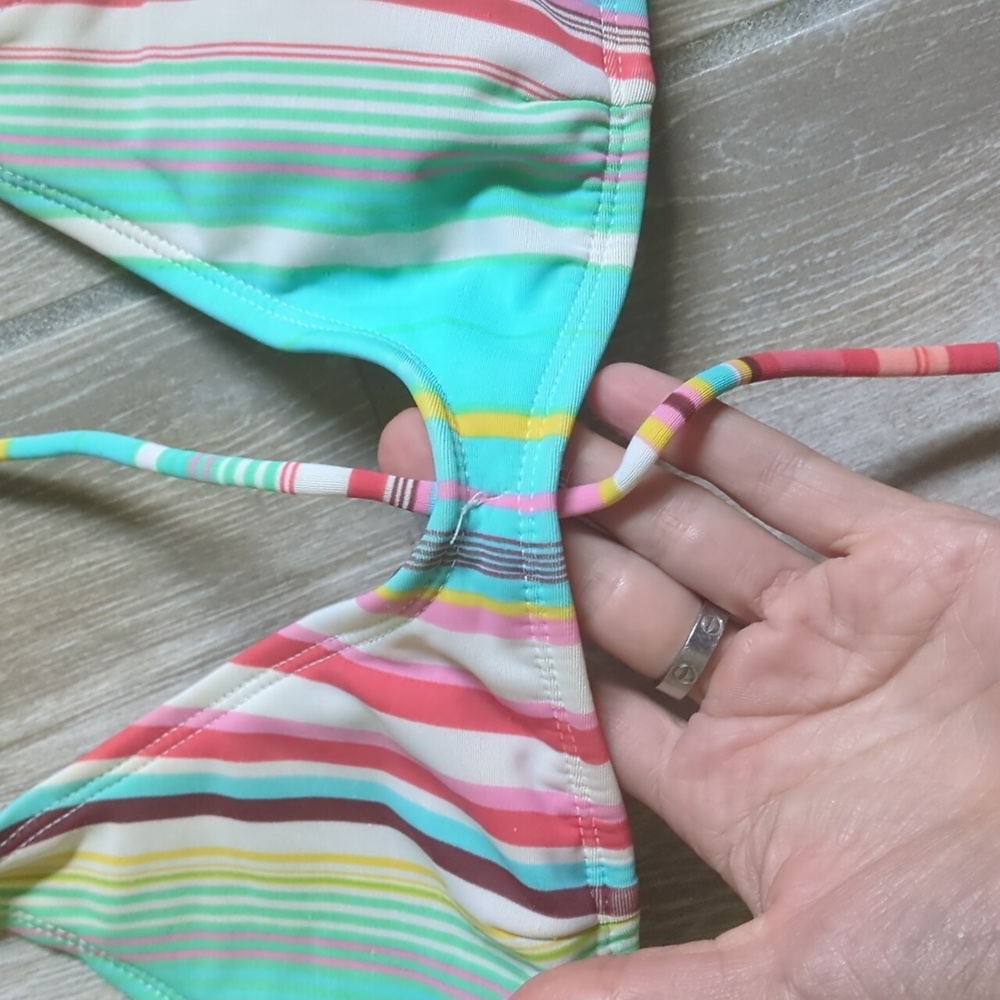 InMocean Striped Halter Top Bikini Set - Picture 3 of 14